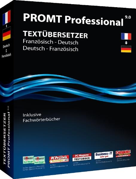 PROMT Professional 9.0 Französisch-Deutsch, Deutsch-Französisch