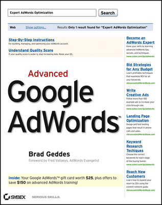 Advanced Google AdWords - Brad Geddes