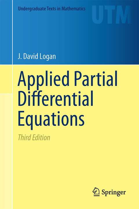 Applied Partial Differential Equations - J. David Logan