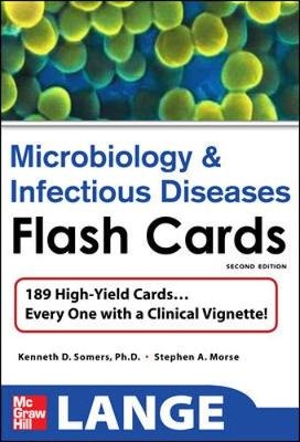 Lange Microbiology and Infectious Diseases Flash Cards, Second Edition - Kenneth D. Somers, Stephen A. Morse