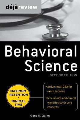 Deja Review Behavioral Science, Second Edition - Gene Quinn