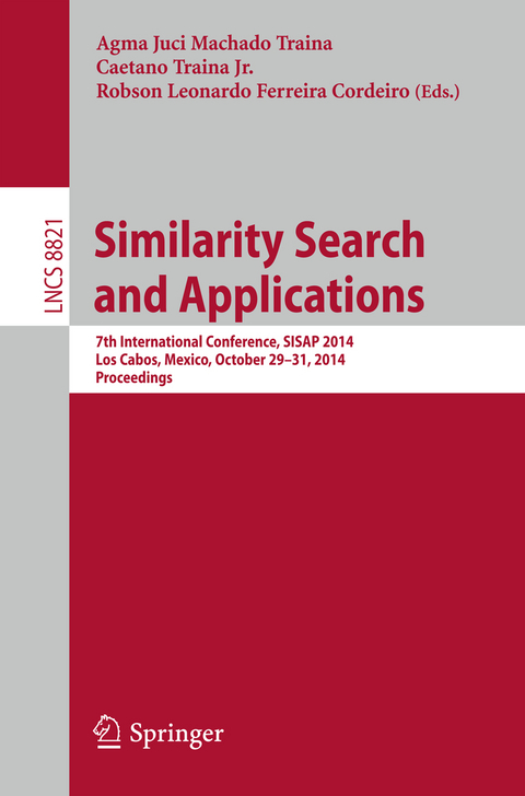 Similarity Search and Applications - 