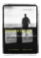 The Psychology of Criminal Conduct - D. Andrews, James Bonta