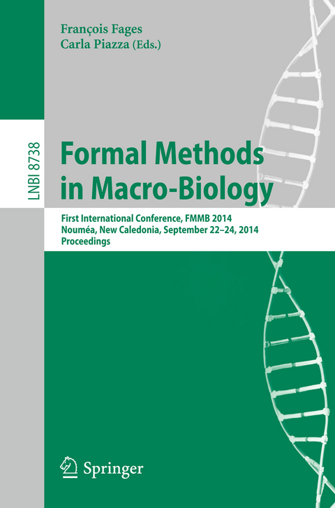 Formal Methods in Macro-Biology - 