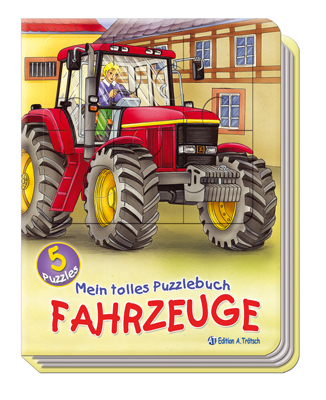 Mein tolles Puzzlebuch - Fahrzeuge