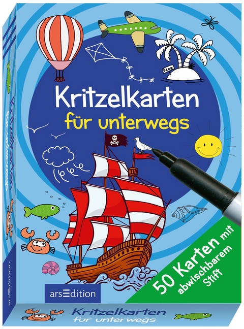 Kritzelkarten für unterwegs