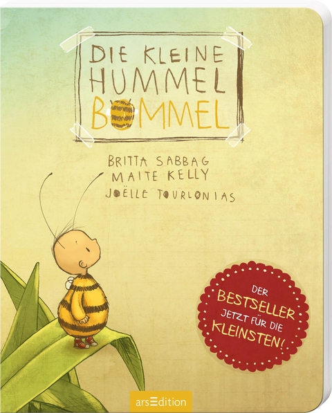 Die kleine Hummel Bommel (Pappbilderbuch) - Britta Sabbag, Maite Kelly