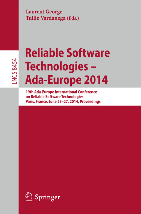 Reliable Software Technologies – Ada-Europe 2014 - 