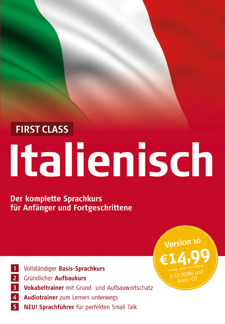 First Class Sprachkurs Italienisch 10.0