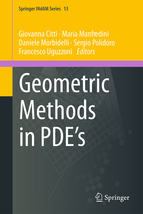 Geometric Methods in PDE’s - 