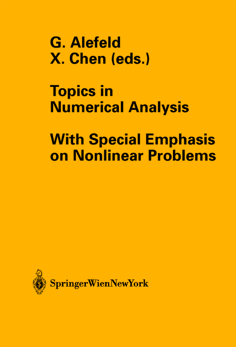 Topics in Numerical Analysis - 