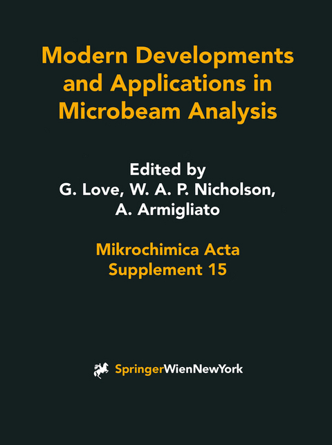 Modern Developments and Applications in Microbeam Analysis - 