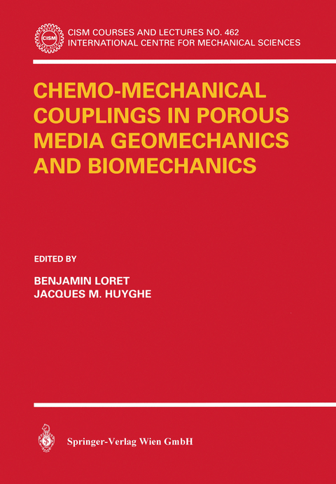 Chemo-Mechanical Couplings in Porous Media Geomechanics and Biomechanics - 