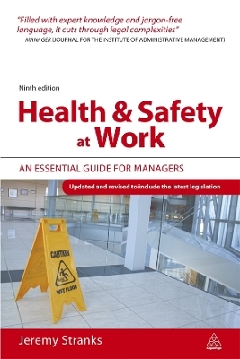 Health and Safety at Work - Jeremy Stranks