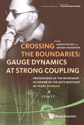 Crossing The Boundaries: Gauge Dynamics At Strong Coupling - Proceedings Of The Workshop In Honor Of The 60th Birthday Of Misha Shifman - 