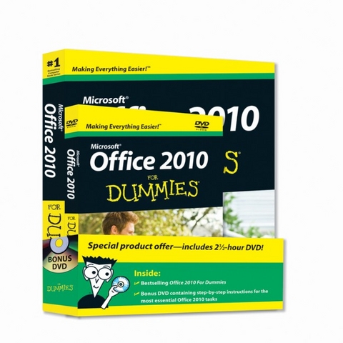 Office 2010 For Dummies, Book + DVD Bundle - W Wang