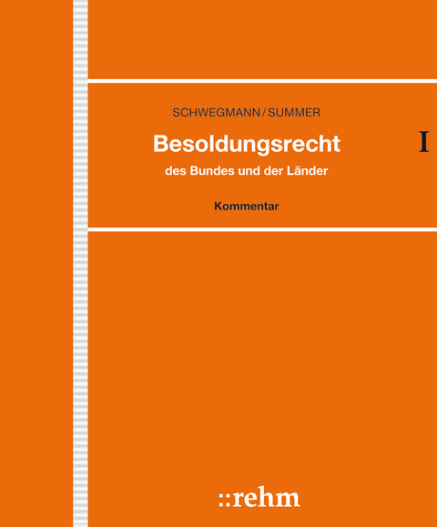 Besoldungsrecht des Bundes und der Länder - 