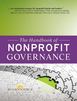 The Handbook of Nonprofit Governance -  Boardsource