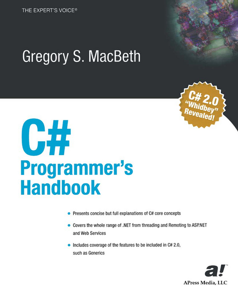 C# Programmer's Handbook - Gregory S. MacBeth