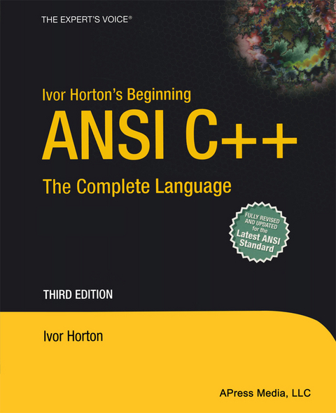 Ivor Horton's Beginning ANSI C++ - Ivor Horton