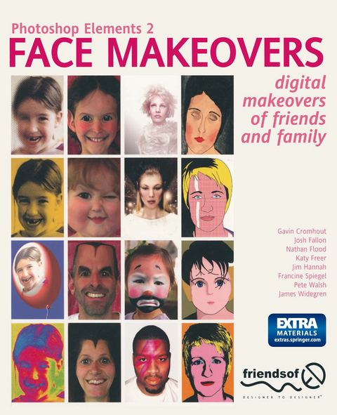 Photoshop Elements 2 Face Makeovers - Katy Freer, Nathan Flood, Josh Fallon, Gavin Cromhout, Douglas Mullen