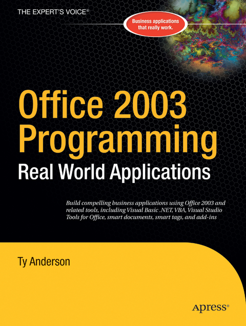 Office 2003 Programming - Ty Anderson