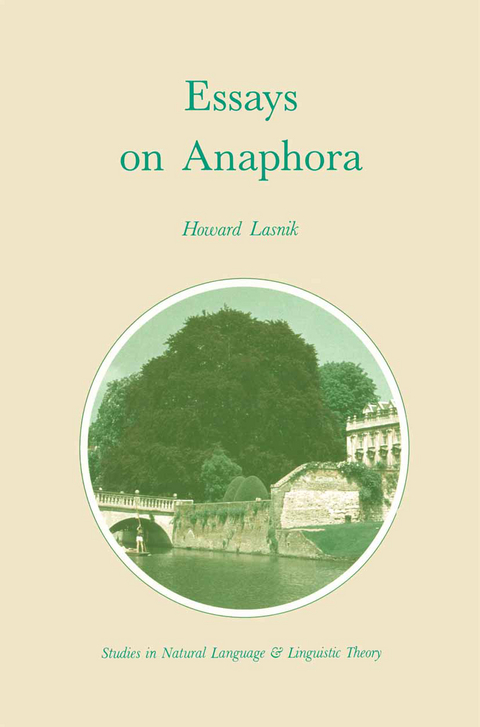 Essays on Anaphora - H. Lasnik