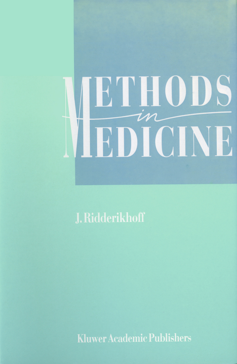 Methods in Medicine - J. Ridderikhoff