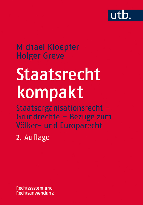 Staatsrecht kompakt - Michael Kloepfer, Holger Greve