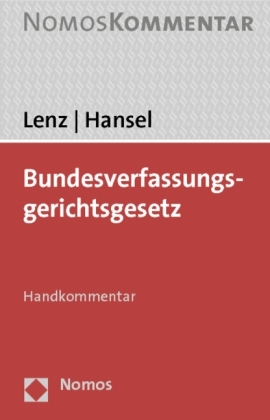 BundesverfassungsgerichtsgeSetz - Christofer Lenz, Ronald Hansel