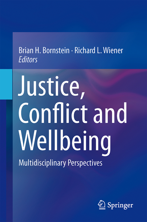 Justice, Conflict and Wellbeing - 