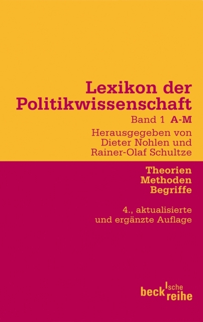 Lexikon der Politikwissenschaft Bd. 1: A-M - 