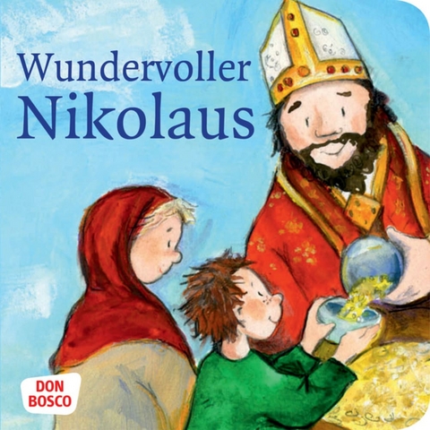 Wundervoller Nikolaus. Mini-Bilderbuch. - Bettina Herrmann, Sybille Wittmann