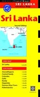 Sri Lanka Travel Map Second Edition - Periplus Editors