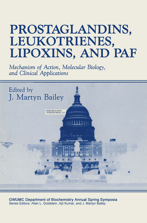 Prostaglandins, Leukotrienes, Lipoxins, and PAF - 