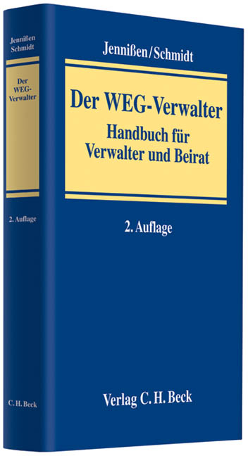 Der WEG-Verwalter - Georg Jennißen, Jan-Hendrik Schmidt