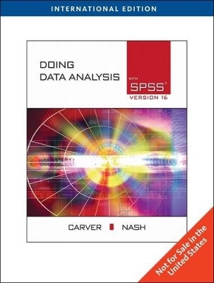 Doing Data Analysis with SPSS(r - Robert Carver, Jane Gradwohl Nash