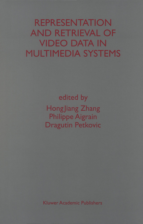 Representation and Retrieval of Video Data in Multimedia Systems - 