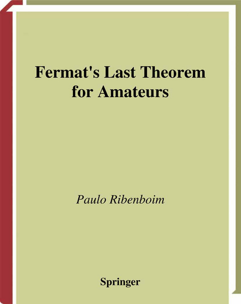 Fermat’s Last Theorem for Amateurs - Paulo Ribenboim