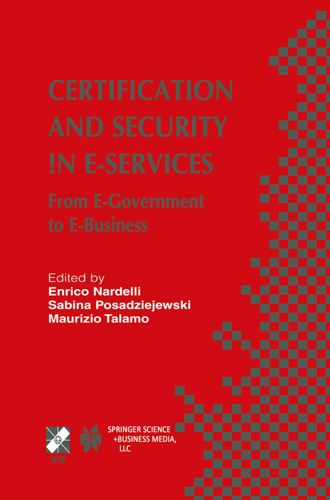 Certification and Security in E-Services - 