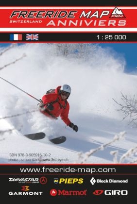 Freeride Map Anniviers