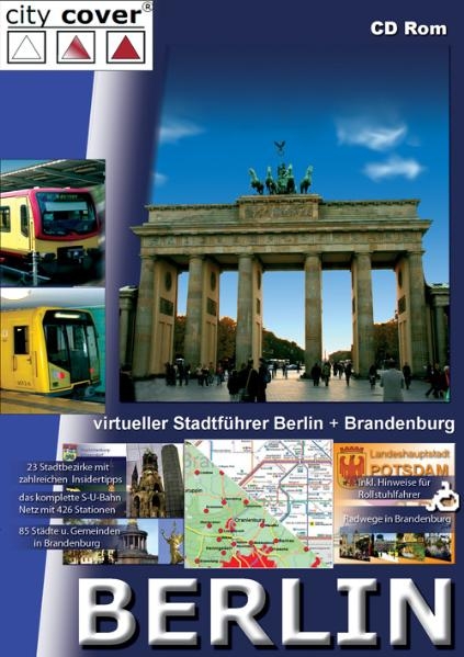 city cover Berlin Brandenburg - Virtueller Stadtführer von Berlin + Brandenburg - Jörg Weber