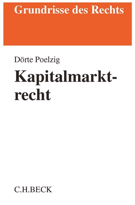 Kapitalmarktrecht - Dörte Poelzig