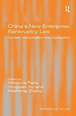 China's New Enterprise Bankruptcy Law - Yongqian Xu, Haizheng Zhang