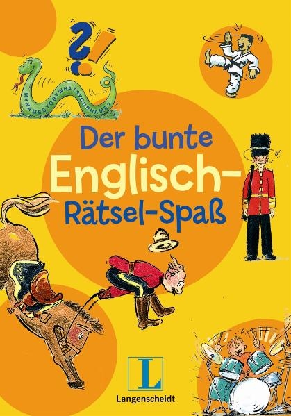 Der bunte Englisch-Rätsel-Spaß - Rätselblock