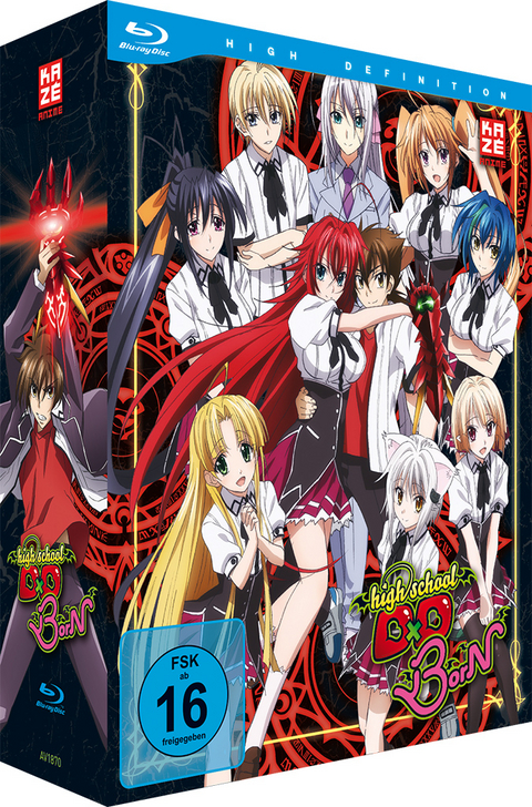 Highschool DXD BorN - Blu-ray 1 mit Sammelschuber [Limited Edition] - Tetsuya Yanagisawa