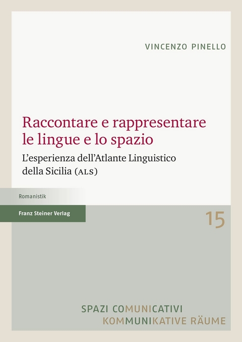 Raccontare e rappresentare le lingue e lo spazio -  Vincenzo Pinello