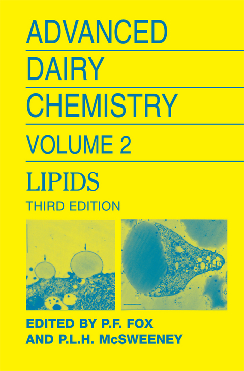 Advanced Dairy Chemistry Volume 2: Lipids - 