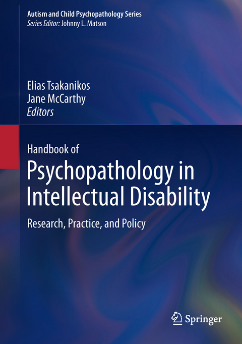 Handbook of Psychopathology in Intellectual Disability - 