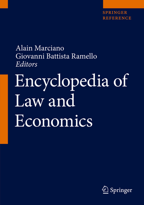 Encyclopedia of Law and Economics - 